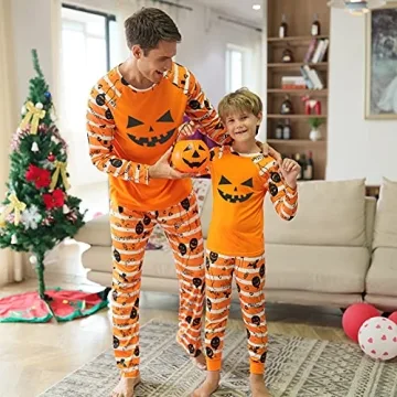 Family Matching Halloween Pajamas Set for All Ages