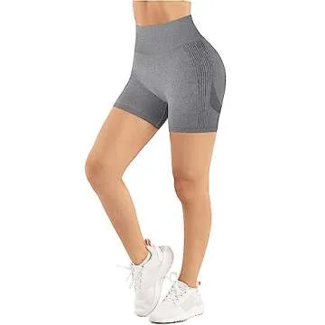 DREAMOON Scrunch Butt Biker Shorts for Stylish Workouts