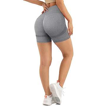 DREAMOON Scrunch Butt Biker Shorts for Stylish Workouts