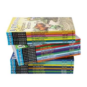 A to Z Mysteries Series 26 Books Set - The Complete Collection of Dink, Josh, Ruth, and Rose