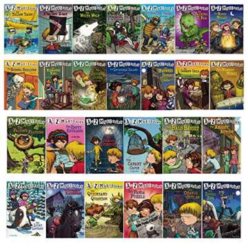 Complete A to Z Mysteries Series 26 Books Set for Kids