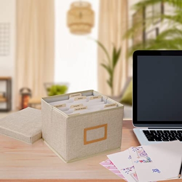 Stylish Greeting Card Organizer for Easy Access & Storage