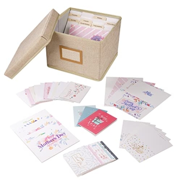Stylish Greeting Card Organizer for Easy Access & Storage