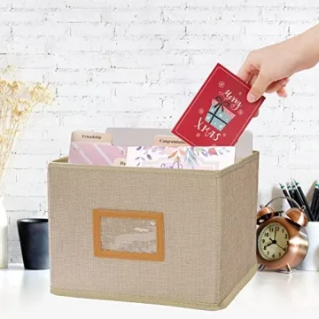 Stylish Greeting Card Organizer for Easy Access & Storage