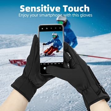 ROCKBROS Winter Cycling Gloves for Cold Weather Riding