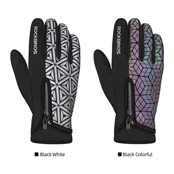 ROCKBROS Winter Cycling Gloves for Cold Weather Riding