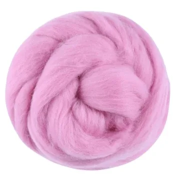 3.53oz Wool Roving Yarn, Fiber Roving Wool Top for Creative Crafts