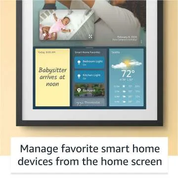 Echo Show 15 Smart Display - Alexa Home Assistant