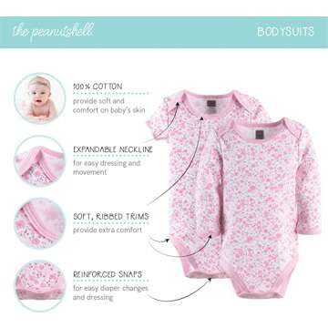 Peanutshell Newborn Layette Clothes Set for Infants