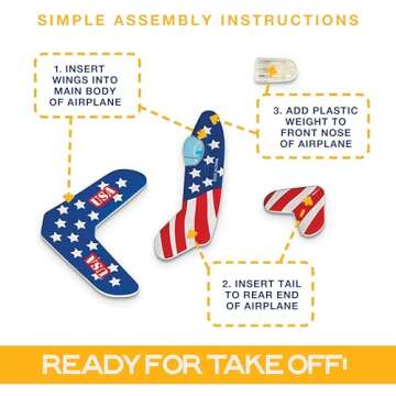 Neliblu 72 Foam Airplanes - Perfect Party Prizes for Kids