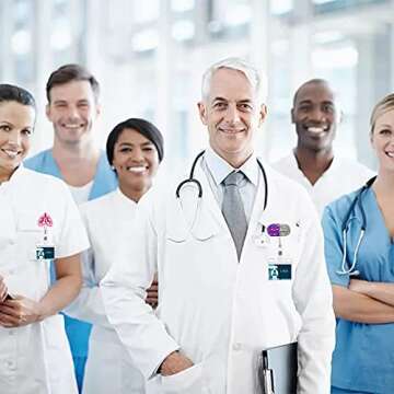 Stylish AHSONLUF Retractable Badge Reel Set for Professionals