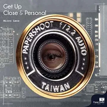 Paper Shoot Camera - 18MP Compact Digital Papershoot Camera Gift for Kid with Four Filters, 10 Sec Video & Timelapse - Includes: 32GB SD Card, 2 Effect Lens & Camera Case - Vanguard Set