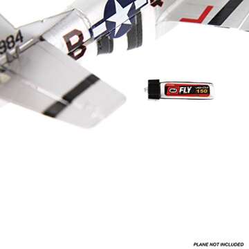 Venom Fly 30C 1S 150mAh LiPo Battery Pack for E-Flite