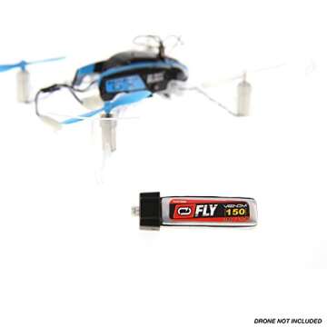 Venom Fly 30C 1S 150mAh LiPo Battery Pack for E-Flite