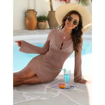 Stylish ANRABESS Women’s Swim Cover Up for Summer