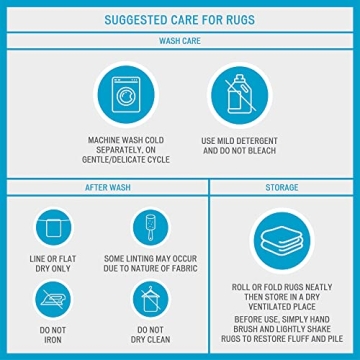 Madison Park Lasso Cotton Chenille Bathroom Rug - Non Slip