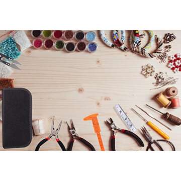 PAXCOO Comprehensive Jewelry Tools Kit for Creative Crafts