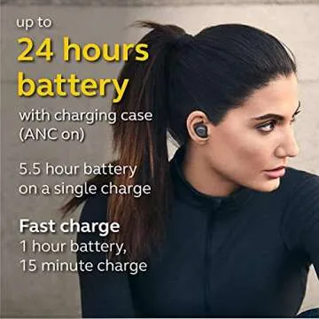 Jabra Elite Active 75t Wireless Earbuds with ANC and Charging Case