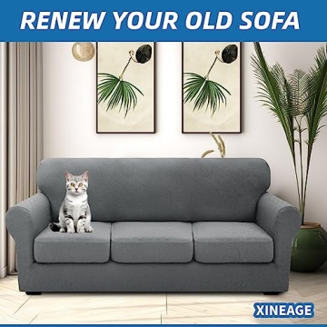 XINEAGE Sofa Cover - Stretch Fit Protection & Style