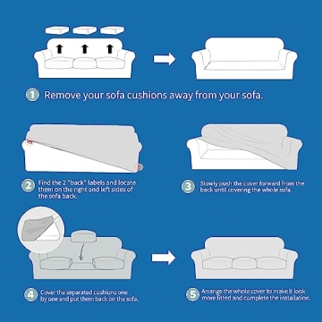 XINEAGE Sofa Cover - Stretch Fit Protection & Style