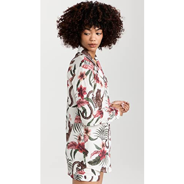 Luxury Desmond & Dempsey Women's PJ Set in Floral Print