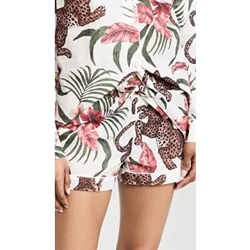 Luxury Desmond & Dempsey Women's PJ Set in Floral Print