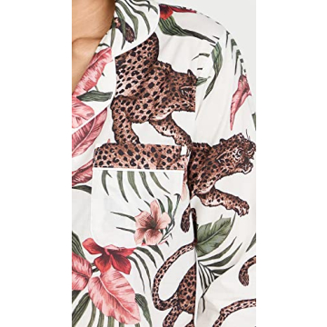 Luxury Desmond & Dempsey Women's PJ Set in Floral Print