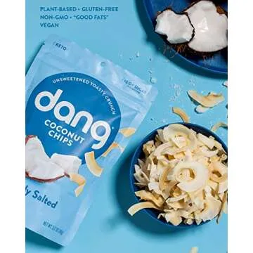 Dang Coconut Chips | Healthy, Vegan, Gluten-Free Snacks