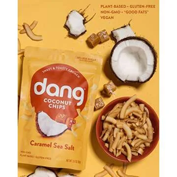 Dang Coconut Chips | Healthy, Vegan, Gluten-Free Snacks