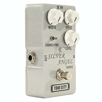 Tone City Silver Angel Chorus/Vibe Pedal: Unleash Your Sound