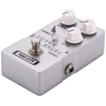 Tone City Silver Angel Chorus/Vibe Pedal for Musicians