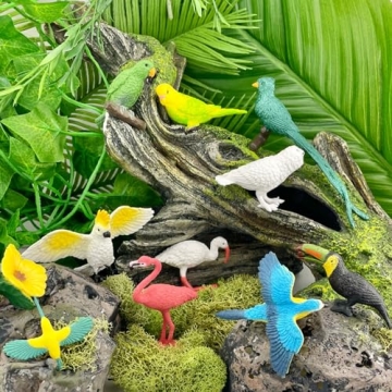 Safari Ltd. Exotic Birds TOOB - 10 Educational Bird Figures