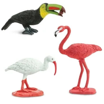 Safari Ltd. Exotic Birds TOOB - 10 Educational Bird Figures