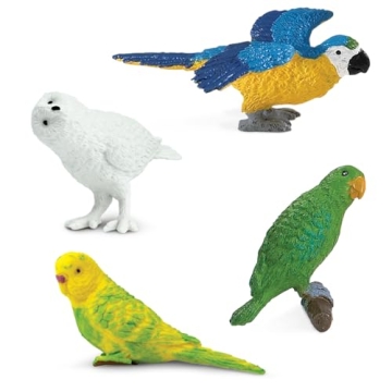 Safari Ltd. Exotic Birds TOOB - 10 Educational Bird Figures