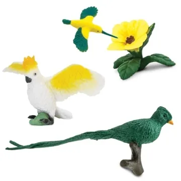 Safari Ltd. Exotic Birds TOOB - 10 Educational Bird Figures