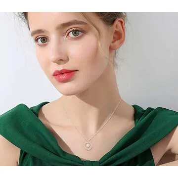 Burning Love Graduation Gifts for Her 2024 Necklace Sterling Silver Necklace Graduate 2024 Gifts BFF Gifts