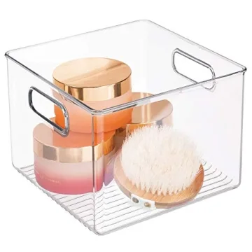 Stylish iDesign Kitchen Storage Organizer Bin - 8x8x6