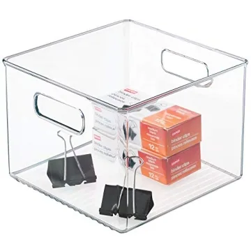 Stylish iDesign Kitchen Storage Organizer Bin - 8x8x6