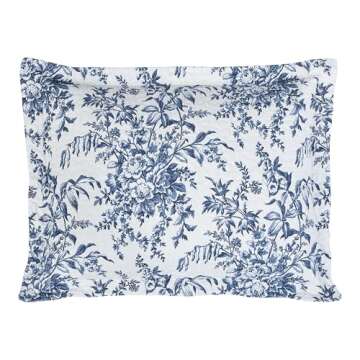 Laura Ashley Queen Quilt Set - Reversible Bedding