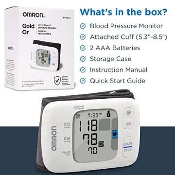 OMRON Gold Portable Wireless Blood Pressure Monitor