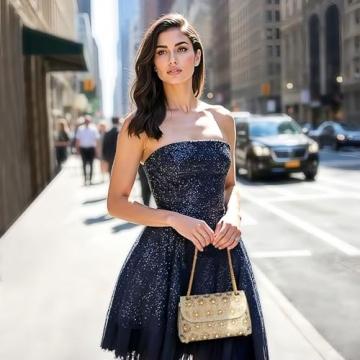 VESONNY Elegant Evening Purse for Special Occasions