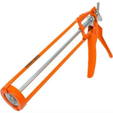 Heavy Duty Dripless Caulk Gun for Home and Construction Use