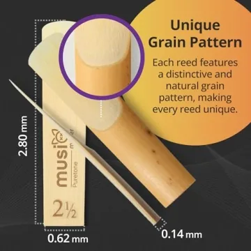 Alto Saxophone Reeds 2.5 Strength - 10 Pack