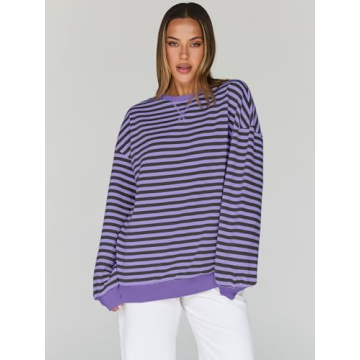 Trendy Queen Oversized Sweatshirt for Women - Chic Style