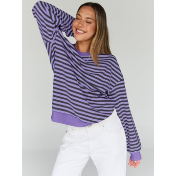 Trendy Queen Oversized Sweatshirt for Women - Chic Style