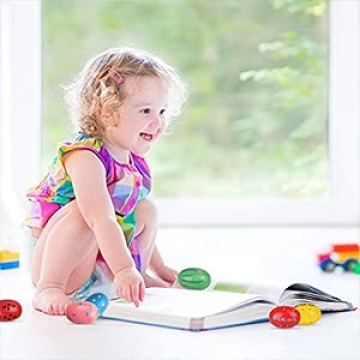 Ehome Easter Egg Shakers for Toddlers - Musical Fun