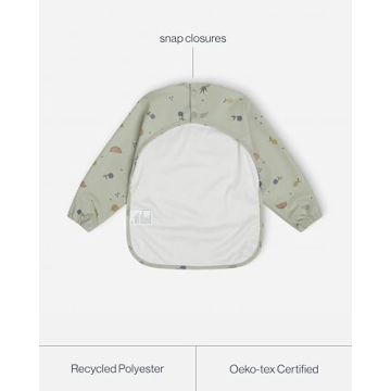 Lalo Smock Bib for Babies - Waterproof, Durable & Stylish