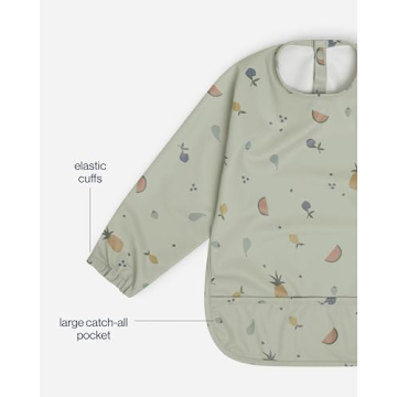 Lalo Smock Bib for Babies - Waterproof, Durable & Stylish