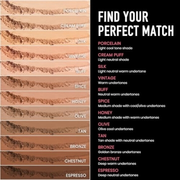 Frankie Rose Full Coverage Powder Foundation for All Skin Types