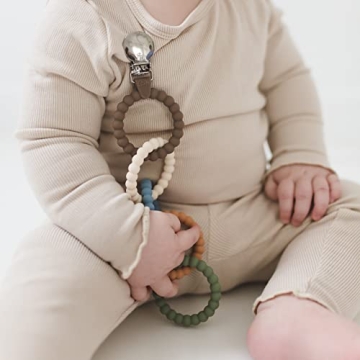 Ryan & Rose Cutie Clinks Attachable Chew Toy for Infants